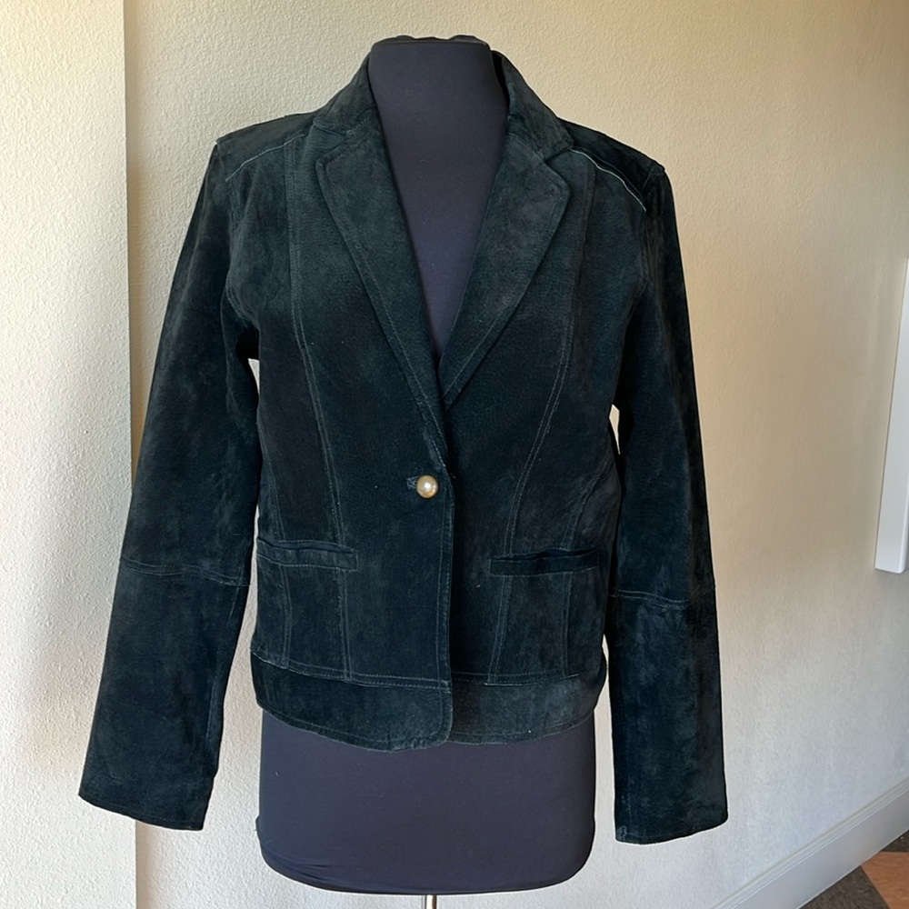 Luxe Eleven Suede Jacket. Preloved